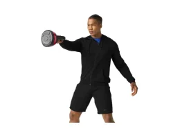 Heren hoodie met rits