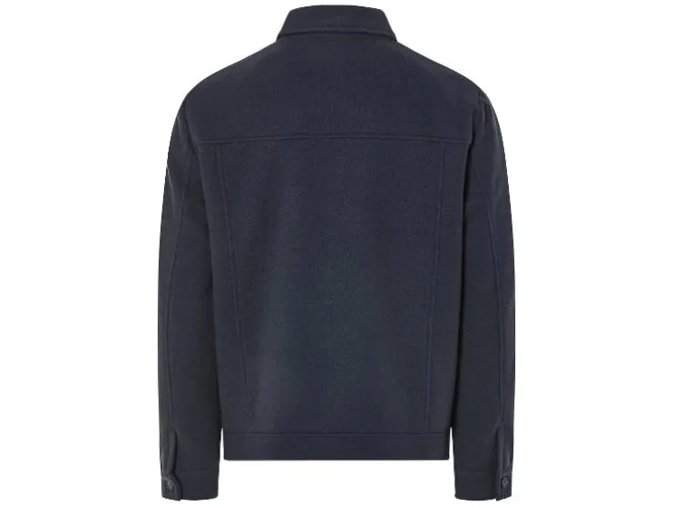 Heren jas wollen look