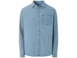 Heren jeans overhemd