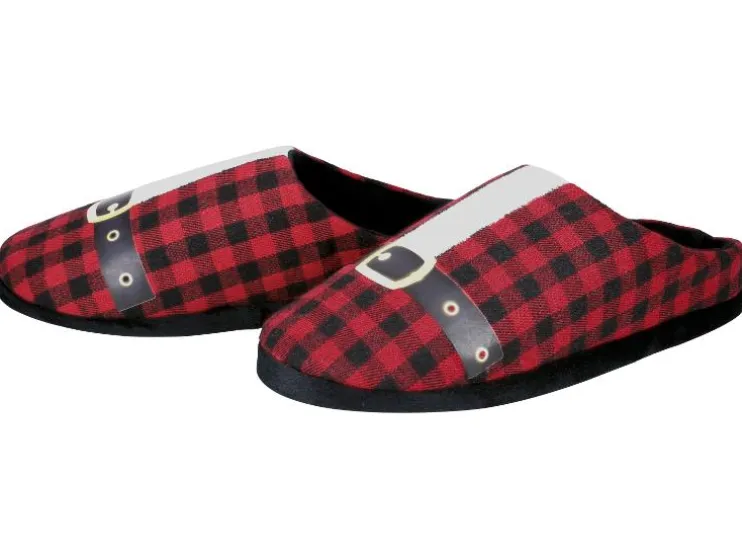 Heren kerstpantoffels