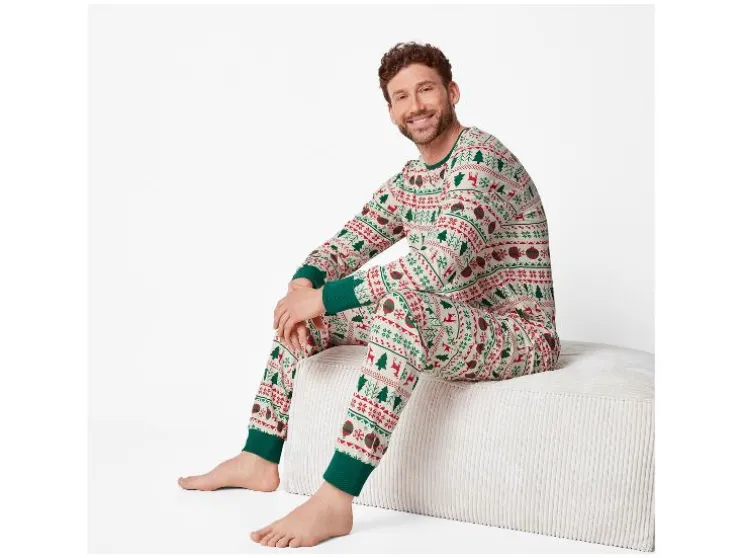 Heren kerstpyjama