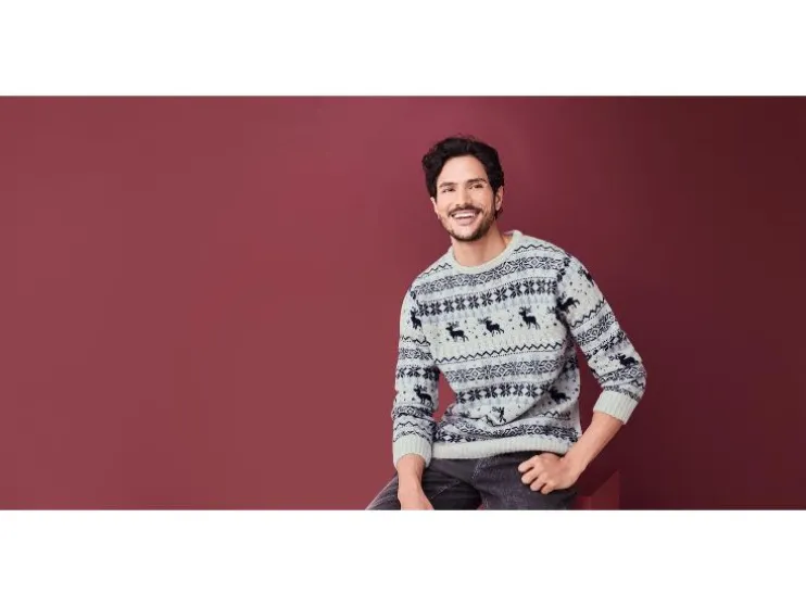 Heren kersttrui