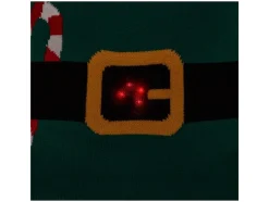 Heren kersttrui met lampjes