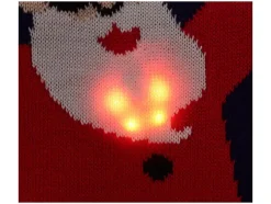 Heren kersttrui met lampjes