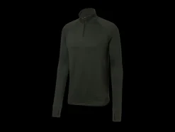 Heren sportshirt met fleecevoering