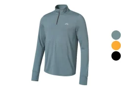 Heren sportshirt met smartwatch opening