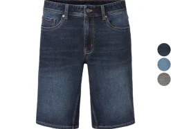Heren sweatdenim korte broek