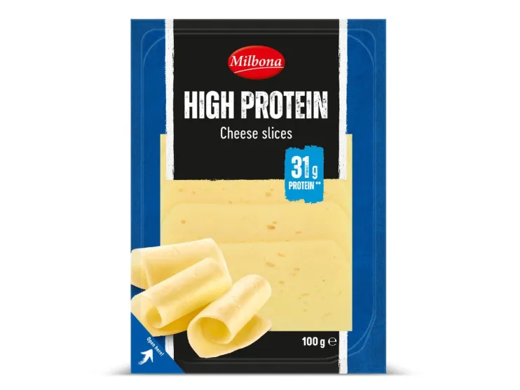 High protein kaasplakken