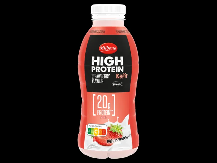 High protein kefirdrank