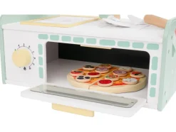 Houten ijswagen of pizza-oven