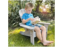 Houten kinder tuinstoel