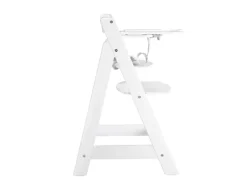 Houten kinderstoel met eetplank