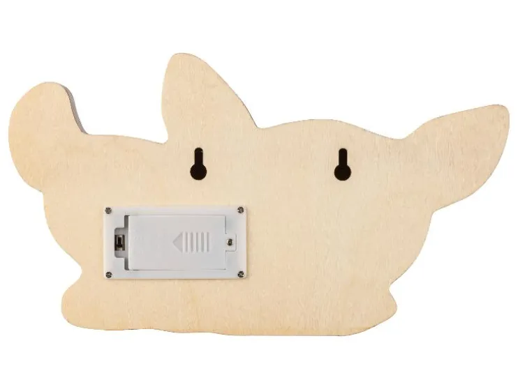 Houten LED-kinderlamp