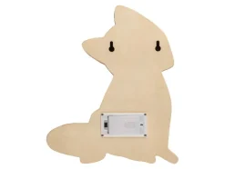 Houten LED-kinderlamp