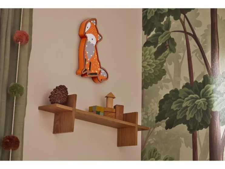 Houten LED-kinderlamp