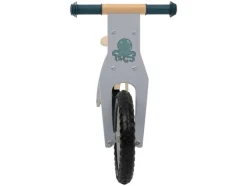 Houten schommeldier of loopfiets