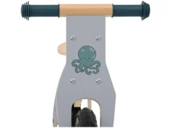 Houten schommeldier of loopfiets