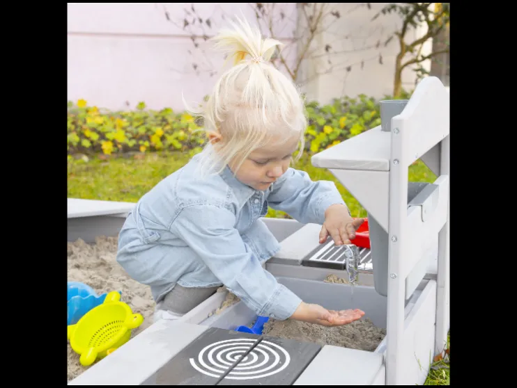 Houten speelgoed keuken om op te hangen