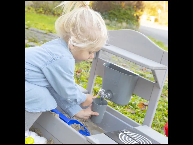 Houten speelgoed keuken om op te hangen