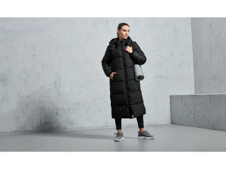 2-in-1 gewatteerde dames winterjas