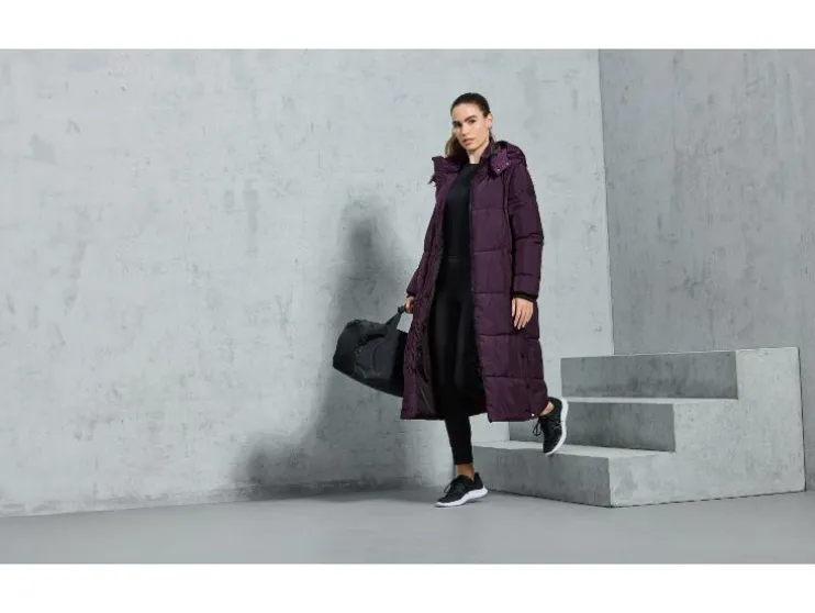 2-in-1 gewatteerde dames winterjas