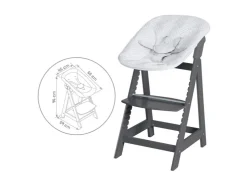 2-in-1 kinderstoel Born Up Zickzack