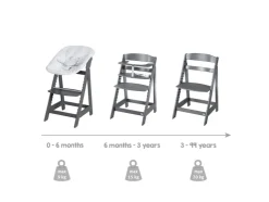 2-in-1 kinderstoel Born Up Zickzack