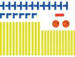 Indoor basketbal spel