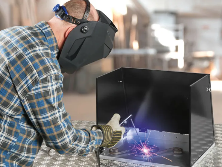 Inklapbare lascabine