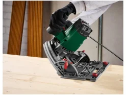 Invalzaag met geleiderail 1200 W