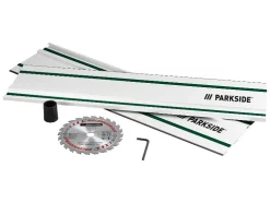 Invalzaag met geleiderail 1200 W