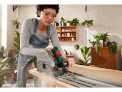 Invalzaag met geleiderail 1200 W