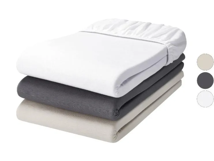 Jersey hoeslaken 90-100 x 200 cm