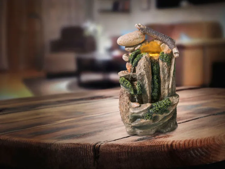 Kamerfontein met LED