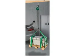 Kettingtakel met geïntegreerd remsysteem