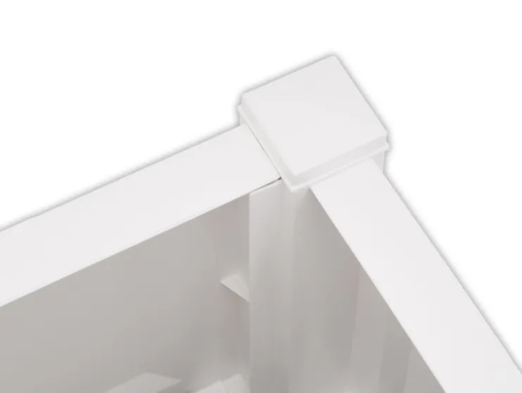 KHW bloembak met centraal trellis, L 100 cm, 110 liter, kunststof