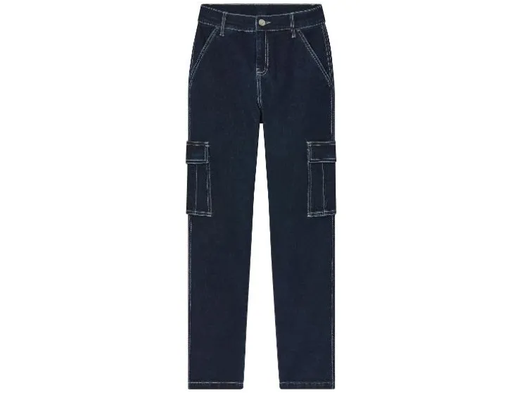 Kinder cargojeans - Slim fit