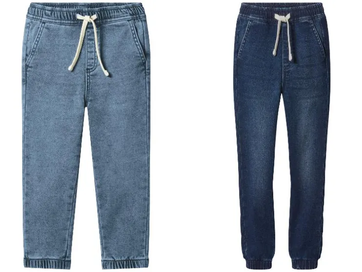 Kinder denim joggingbroek