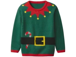 Kinder kersttrui met lampjes