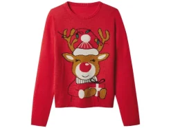 Kinder kersttrui met lampjes