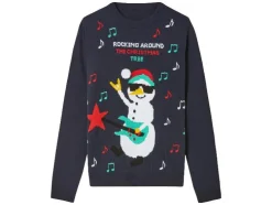 Kinder kersttrui met lampjes