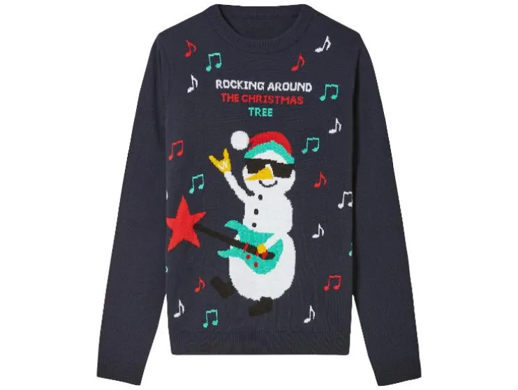 Kinder kersttrui met lampjes