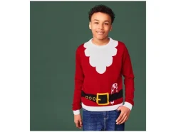 Kinder kersttrui met lampjes