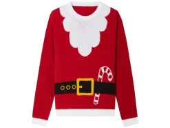 Kinder kersttrui met lampjes