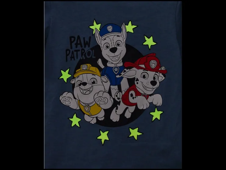 Kinder pyjama met glow-in-the-dark print