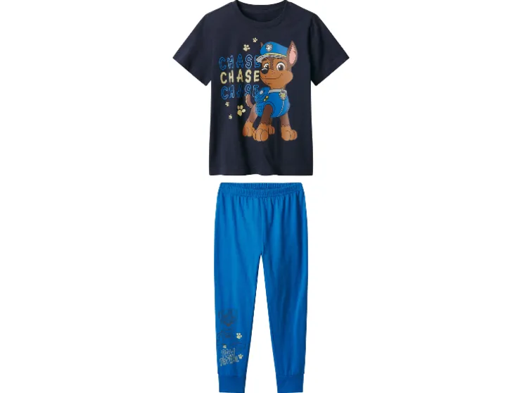 Kinder pyjama met glow-in-the-dark print