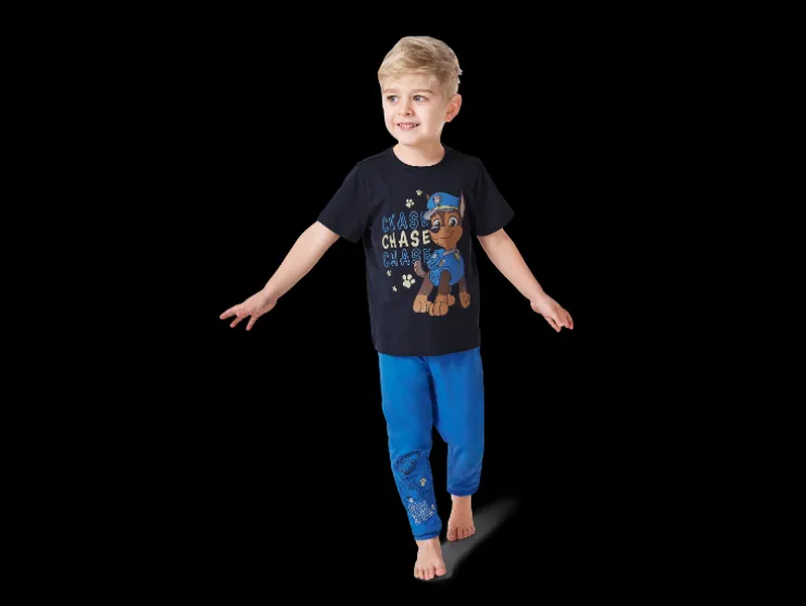 Kinder pyjama met glow-in-the-dark print