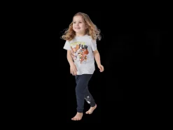 Kinder pyjama met glow-in-the-dark print