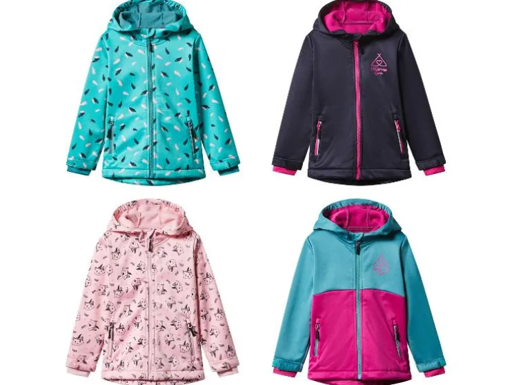 Kinder softshell jas