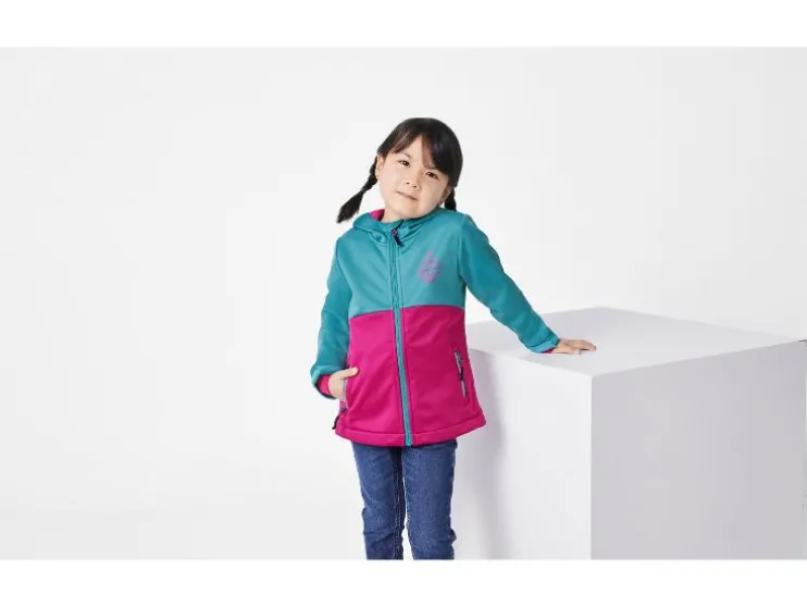 Kinder softshell jas